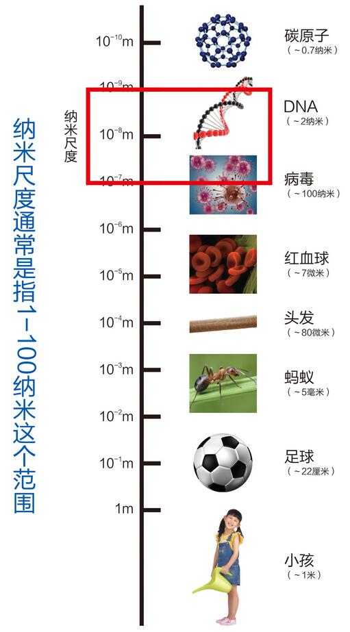 納米技術的研究范圍